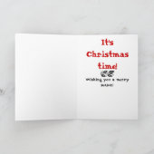 Cartes de voeux Emily Holiday Humour (Intérieur)