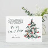 Cartes de voeux en ligne pour Noël (Debout devant)