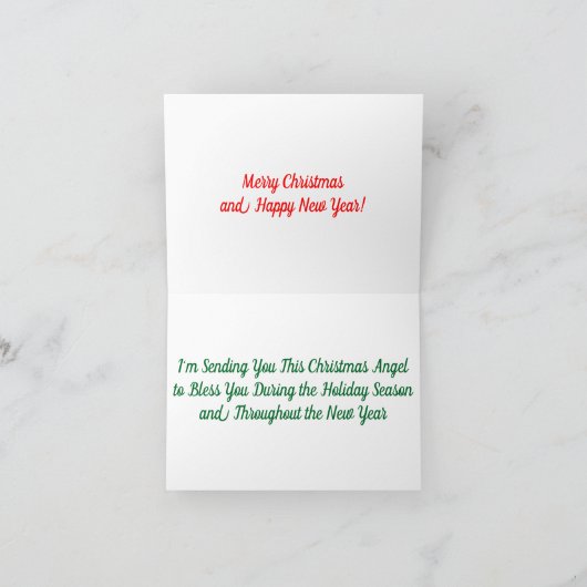 Cartes de voeux et de notes de vacances (Intérieur)