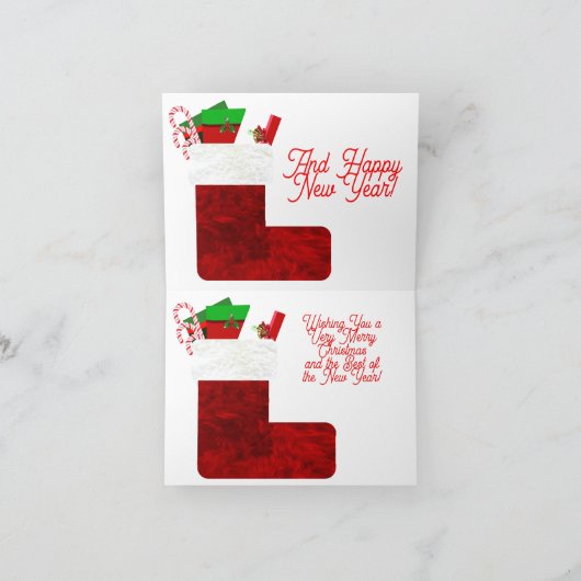 Cartes de voeux et de notes de vacances (Intérieur)