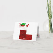 Cartes de voeux et de notes de vacances (Dos)