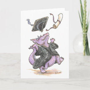 Cartes de voeux et de notes "Diploma Dragon"