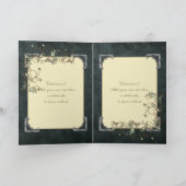 Cartes de voeux et de notes du soleil céleste (Intérieur)