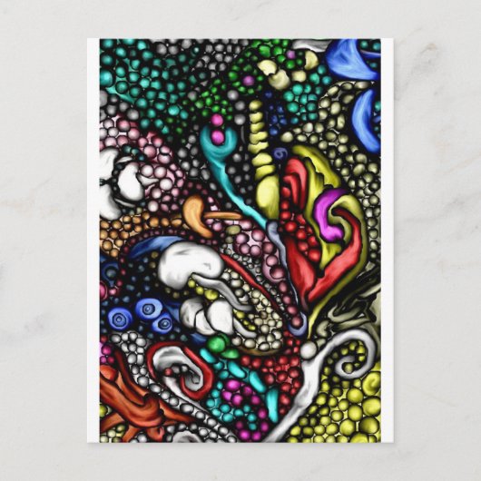 Cartes de vœux et postales de style d'art numériqu (Devant)