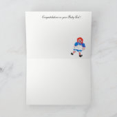 Cartes de voeux Félicitations à votre petite fille (Intérieur)