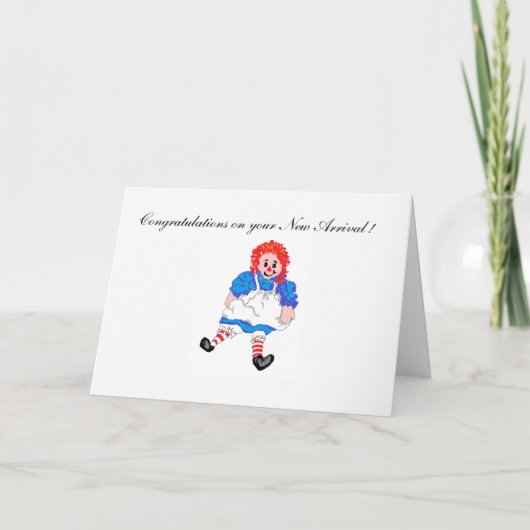 Cartes de voeux Félicitations à votre petite fille (Devant)