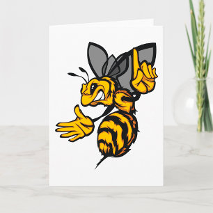 Cartes de voeux Fierce Bee