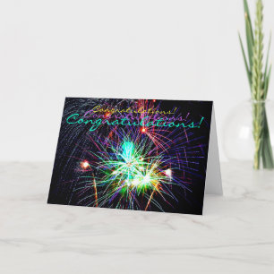 Cartes de voeux Fireworks