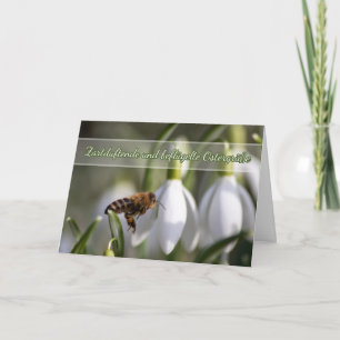 Cartes de vœux fleuris de Pâques pour vos proches