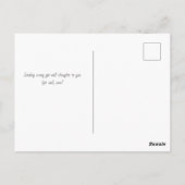 Cartes de vœux Fleurs de soleil rustiques et citro (Dos)