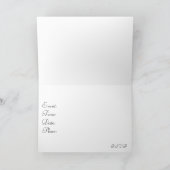 Cartes de voeux florales (Intérieur)