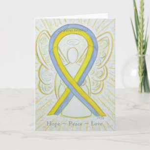 Cartes de voeux Gris et Jaune