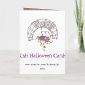 Cartes de voeux Halloween (Dos)
