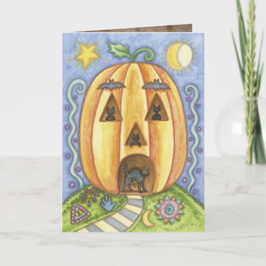 Cartes de voeux Halloween (Devant)