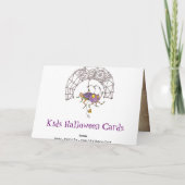 Cartes de voeux Halloween (Dos)