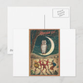 Cartes de voeux Halloween vintage Affiches classiq (Devant / Derrière)