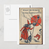 Cartes de voeux Halloween vintage Affiches classiq (Devant / Derrière)