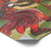 Cartes de voeux Halloween vintage Affiches classiq (Coin)