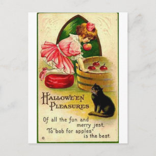 Cartes de voeux Halloween vintage Affiches classiq