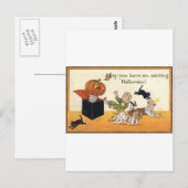 Cartes de voeux Halloween vintage Affiches classiq (Devant / Derrière)