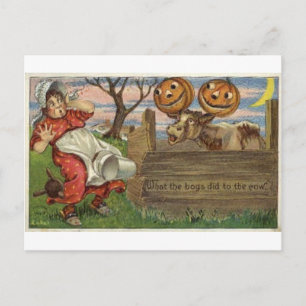 Cartes de voeux Halloween vintage Affiches classiq