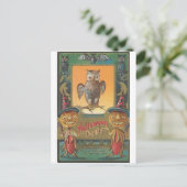 Cartes de voeux Halloween vintage Affiches classiq (Debout devant)
