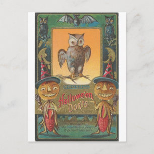 Cartes de voeux Halloween vintage Affiches classiq