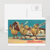 Cartes de voeux Halloween vintage Affiches classiq (Devant / Derrière)