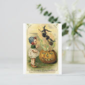 Cartes de voeux Halloween vintage Affiches classiq (Debout devant)