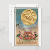 Cartes de voeux Halloween vintage Affiches classiq (Devant / Derrière)