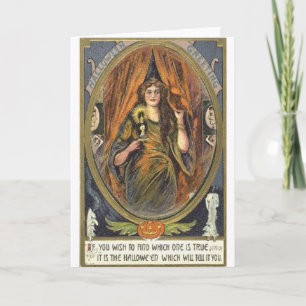 Cartes de voeux Halloween vintage Affiches classiq