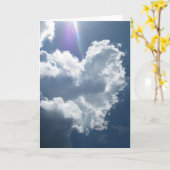 Cartes de vœux Hearts in the Sky (1) (Fleur jaune)