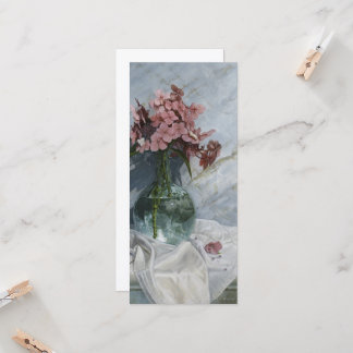 Cartes de vœux Hortensias dans le verre de mer