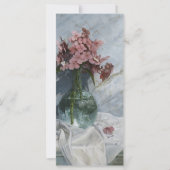 Cartes de vœux Hortensias dans le verre de mer (Devant)