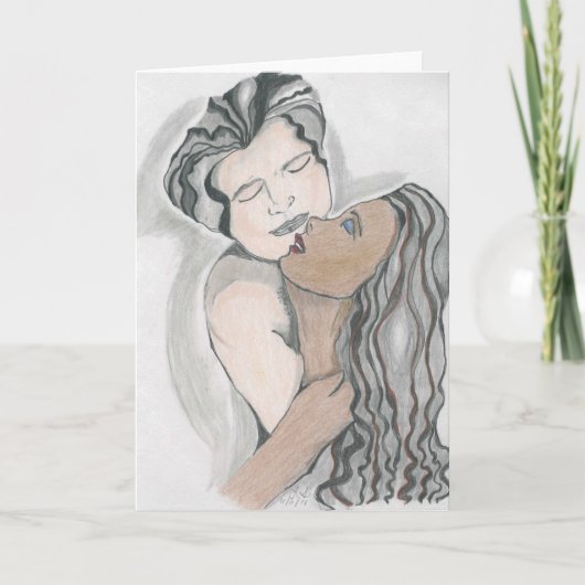 Cartes de voeux, interracial, multiculturelles (Devant)