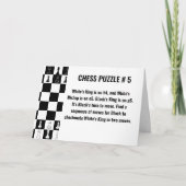 Cartes de voeux - Jeu de stratégie (Devant)