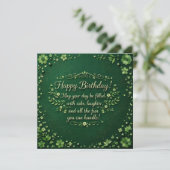 Cartes de vœux Joyeux Anniversaire  (Debout devant)