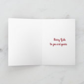 Cartes de voeux Joyeux Yule (Intérieur)