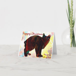 Cartes de voeux Manx Cat