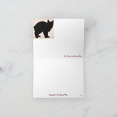 Cartes de voeux Manx Cat (Intérieur)