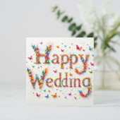 Cartes de voeux mariages (Debout devant)