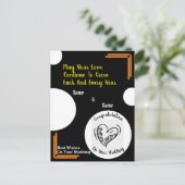 Cartes de voeux mariages (Debout devant)