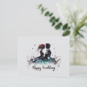 Cartes de voeux Mariages joyeuses (Debout devant)