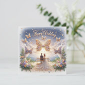 Cartes de voeux Mariages joyeuses (Debout devant)