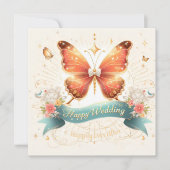 Cartes de voeux Mariages joyeuses (Devant)