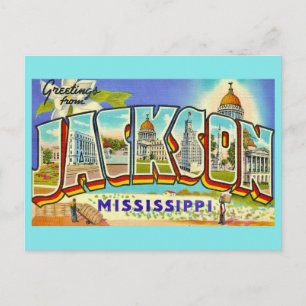 Cartes de vœux Miss Jackson vintage