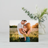 Cartes de vœux modernes pour les fêtes (Debout devant)