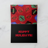 Cartes de voeux Noël, 7 po x 5 po (Intérieur)