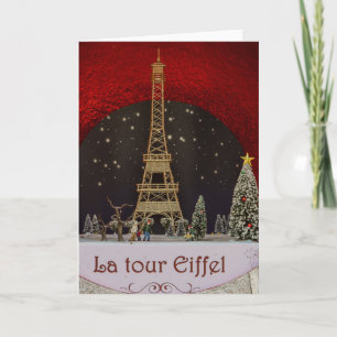 Cartes de voeux Noël à Paris