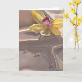 Cartes de voeux orientales de Muse (Fleur jaune)